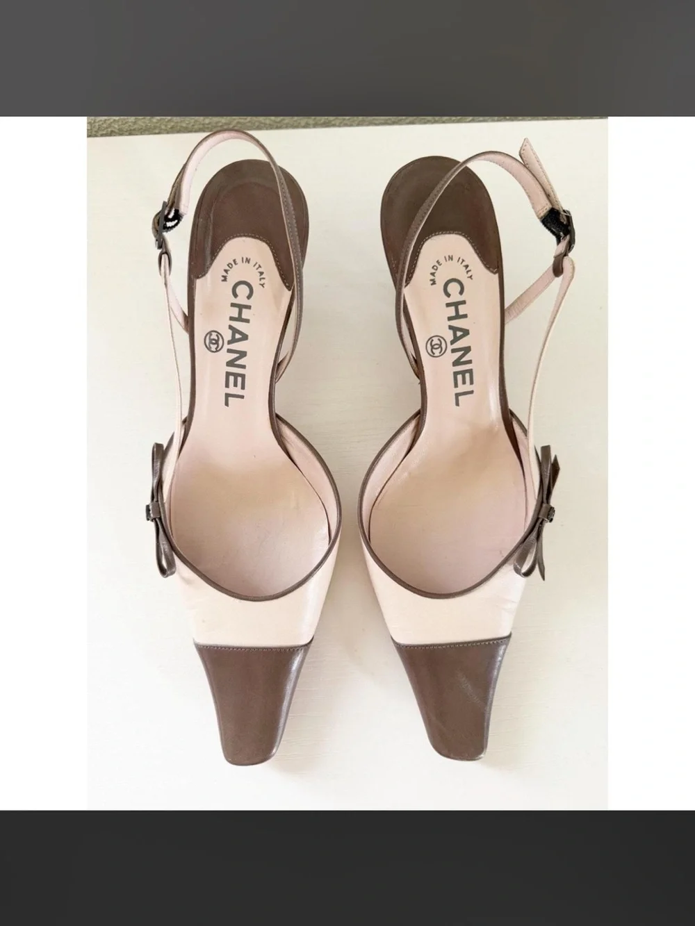 Vintage Chanel slingback heels EU 36.5